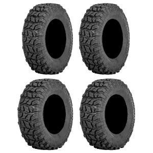 Full set of Sedona Coyote 25x8-12 and 25x10-12 ATV Tires (4)