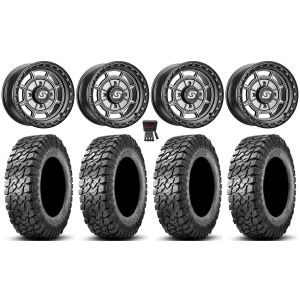 Sedona Rift 15x6 Wheels Grey 30