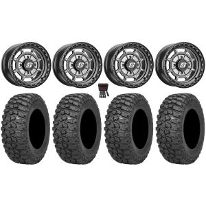 Sedona Rift 15x6 Wheels Grey 30