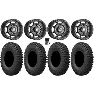 Sedona Rift 15x6 Wheels Black 32