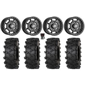 Sedona Rift 15x6 Wheels Black 32