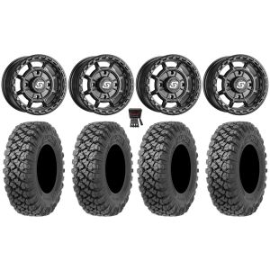 Sedona Rift 15x6 Wheels Black 32