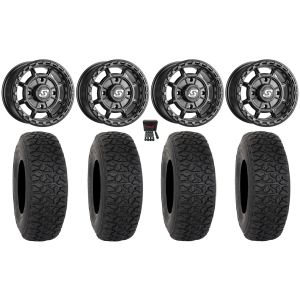 Sedona Rift 15x6 Wheels Black 33