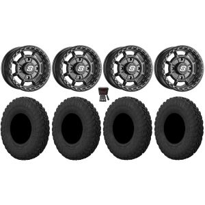 Sedona Rift 15x6 Wheels Black 33