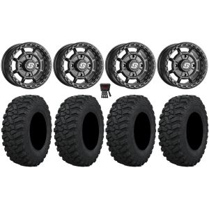 Sedona Rift 15x6 Wheels Black 33