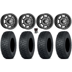 Sedona Rift 15x6 Wheels Black 33