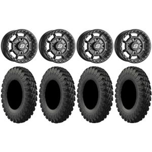 Sedona Rift 15x7 Wheels Black 30