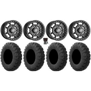 Sedona Rift 15x7 Wheels Black 32