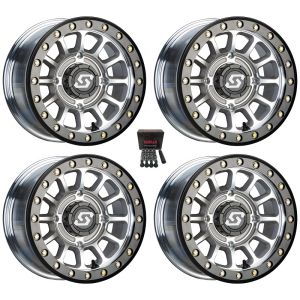 Sedona Sano Beadlock 15x6 UTV Wheels Cast Can-Am Maverick X3 / Honda Pioneer 1000