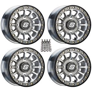 Sedona Sano Beadlock 15x6 ATV Wheels Cast Sportsman RZR Ranger