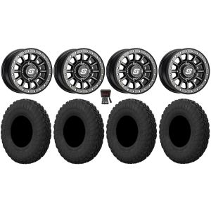 Sedona Sano Beadlock 15x6 Wheels Black 33