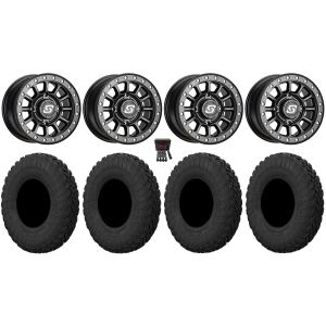 Sedona Sano Beadlock 15x7 Wheels Black 33