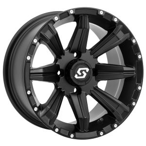 Sedona Sparx 15x7 ATV/UTV Wheel - Satin Black 4/156 +5mm